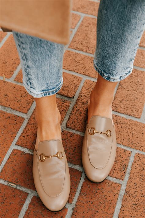 womens gucci mule|Gucci princetown mule outfits.